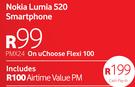 Nokia Lumia 520 Smartphone-On U Choose Flexi 100
