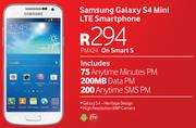 Samsung Galaxy S4 Mini LTE Smartphone-On Smart S