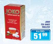 Joko Tea Bags Tagless-6 x 26's