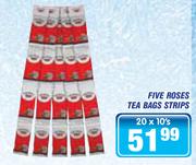 Five Roses Tea Bags Strips-20 x 10's