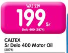 Caltex 5Ltr Delo 400 Motor Oil 15W-40-Each