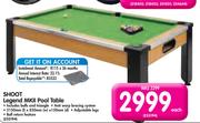 Shoot Legend MK11 Pool Table-Each