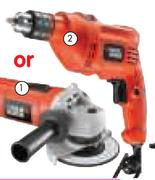 Black & Decker 500W Impact Drill KR504-QS-Each