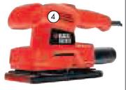 Black & Decker 135W 1/3" Sheet Sander KA300-QS-Each