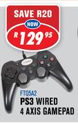 Rippa PS3 Wired 4 Axis Gamepad