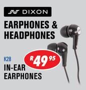Dixon Earphones & Headphones In Ear Earphones