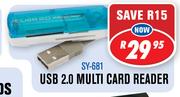 Dixon USB 2.0 Multi Card Reader