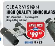 Clearvision High Quality Binoculars BNO5002-8x21