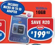 First Champion 16GB  Micro SD Cards