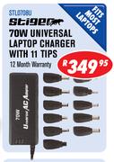 Stiger 70W Universal Laptop Charger With 11 Tips