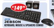 Jebson Keyboard,Mouse & Speakers Combo