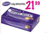 Cadbury Dairy Milk Whispers-150g
