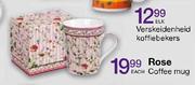Rose Coffee Mug Each