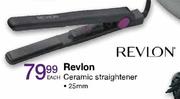 Revlon Ceramic Straightener-25mm each