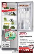 Defy Fridge Freezer-380 Ltr (DAC-454)