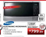 Samsung Electronic Microwave-32 Ltr (ME9114S)
