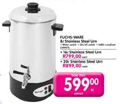 Fuchs-Ware Stainless Steel Urn-8ltr