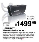 Bose Bluetooth Headset Series 2
