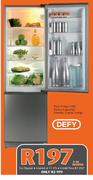 Defy Metallic Combi Fridge-250 Ltr (Gross Capacity)