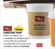 Fired Earth Sandstone Paint-20Ltr