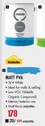 Matt PVA White-5Ltr