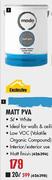Matt PVA White-20Ltr