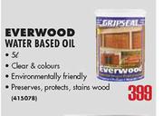 Everwood Water Based Oil-5Ltr