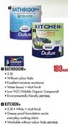 Dulux Kitchen White Paint-2.5Ltr