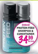 Protein Feed Shampoo & Conditioner-500ml