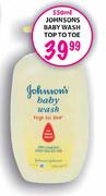 Johnsons Baby Wash Top To Toe-550ml