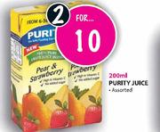 Purity Juice Assorted-2x200ml
