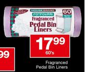 Fragranced Pedal Bin Liners-60's