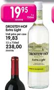 Drostdy-Hof Extra Light-12x750ml