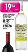 Drostdy-Hof Extra Light-1x750ml