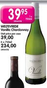 Weltevrede Vanilla Chardonnay-6x750ml