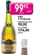 KW 5 Yo Brandy-12x750ml