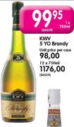 KW 5 Yo Brandy-1x750ml