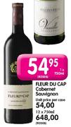 Fleur Du Cap Cabernet Sauvignon-1x750ml