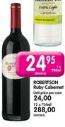 Robertson Ruby Cabernet-1x750ml