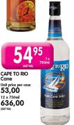Cape To Rio Cane-12x750ml