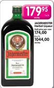 Jagermeister Herbal Liqueur-6x1ltr