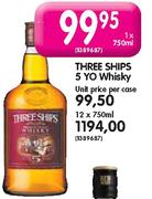 Three Ships 5 Yo Whisky-1x750ml