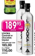 Lovoka Caramel Or Chocolate Liquer-1x750ml