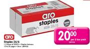 Aro Stapler 26/6-Per 2 Box