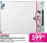 Parrot Products Slimline White Board With Accessories-1200x900mm