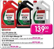 Castrol GTX Motor Oil-5L Each