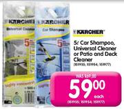 Karcher Car Shampoo,Universal Cleaner or Patio and Deck Cleaner-Each