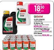 Castrol GTX 20W50-500ml Each