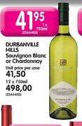 Durbanville Hills Sauvignon Blanc Or Chardonnay-12x750ml