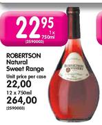 Robertson Natural Sweet Range-12x750ml